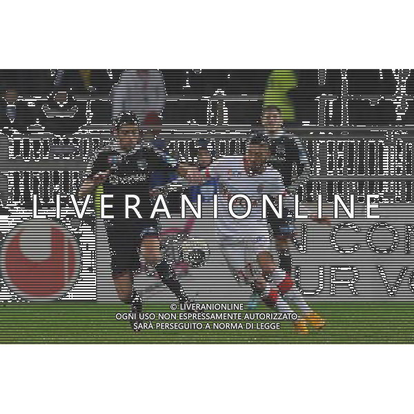 Yoann GOURCUFF / Yannick FERREIRA CARRASCO - 17.12.2014 - Lyon / Monaco - Coupe de la ligue - Photo : Jean Paul Thomas / Icon Sport /AGENZIA ALDO LIVERANI SAS - ITALY ONLY - EDITORIAL USE ONLY