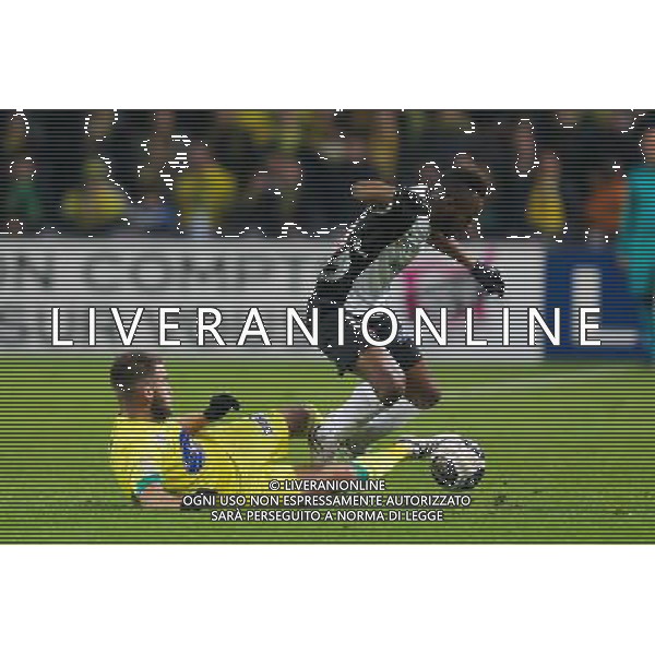 Cheik DOUCOURE / Lucas DEAUX - 16.12.2014 - Nantes / Metz - Coupe de la Ligue - Photo : Vincent Michel / Icon Sport /AGENZIA ALDO LIVERANI SAS - ITALY ONLY - EDITORIAL USE ONLY