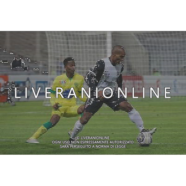 Florent MALOUDA / Cheik ALHADHUR - 16.12.2014 - Nantes / Metz - Coupe de la Ligue - Photo : Vincent Michel / Icon Sport /AGENZIA ALDO LIVERANI SAS - ITALY ONLY - EDITORIAL USE ONLY