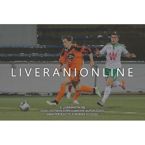 Benjamin JEANNOT / Franck TABANNOU - 17.12.2014 - Lorient / Saint Etienne - Coupe de la Ligue Photo : Vincent Michel / Icon Sport /AGENZIA ALDO LIVERANI SAS - ITALY ONLY - EDITORIAL USE ONLY