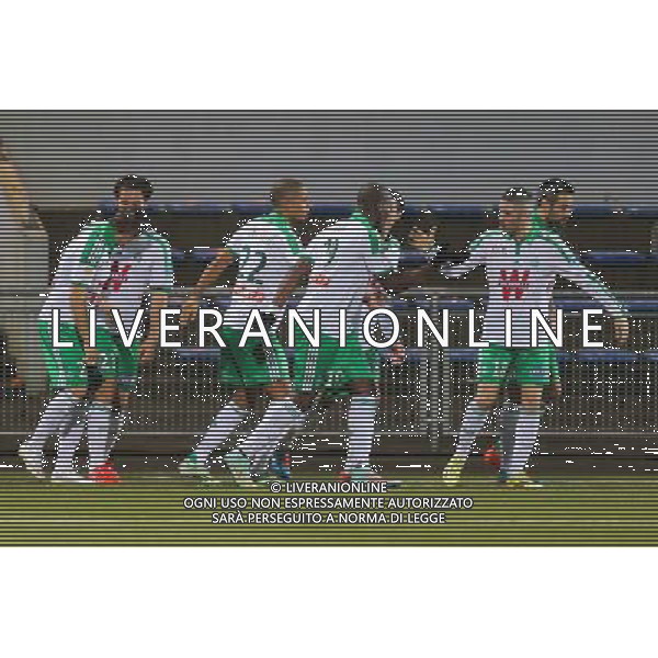 Joie Romain HAMOUMA - 17.12.2014 - Lorient / Saint Etienne - Coupe de la Ligue Photo : Vincent Michel / Icon Sport /AGENZIA ALDO LIVERANI SAS - ITALY ONLY - EDITORIAL USE ONLY