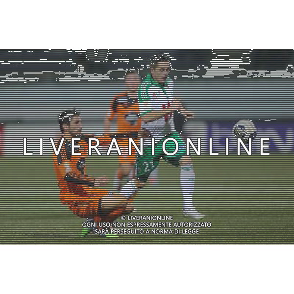 Romain HAMOUMA / PEDRINHO - 17.12.2014 - Lorient / Saint Etienne - Coupe de la Ligue Photo : Vincent Michel / Icon Sport /AGENZIA ALDO LIVERANI SAS - ITALY ONLY - EDITORIAL USE ONLY