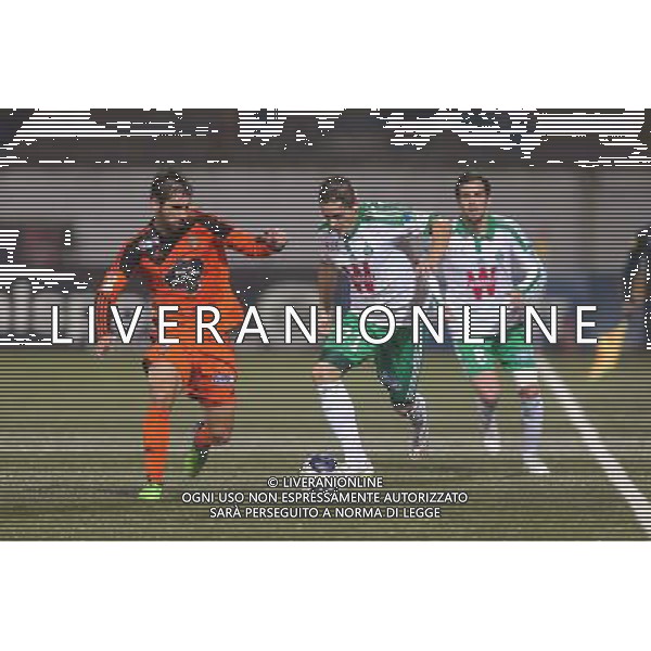 PEDRINHO / Romain HAMOUMA - 17.12.2014 - Lorient / Saint Etienne - Coupe de la Ligue Photo : Vincent Michel / Icon Sport /AGENZIA ALDO LIVERANI SAS - ITALY ONLY - EDITORIAL USE ONLY