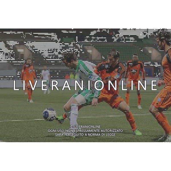 Benjamin CORGNET / PEDRINHO - 17.12.2014 - Lorient / Saint Etienne - Coupe de la Ligue Photo : Vincent Michel / Icon Sport /AGENZIA ALDO LIVERANI SAS - ITALY ONLY - EDITORIAL USE ONLY