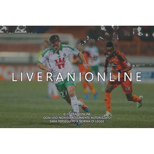 Franck TABANOU - 17.12.2014 - Lorient / Saint Etienne - Coupe de la Ligue Photo : Vincent Michel / Icon Sport /AGENZIA ALDO LIVERANI SAS - ITALY ONLY - EDITORIAL USE ONLY