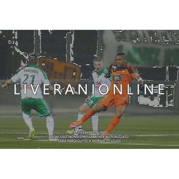 Jordan AYEW - 17.12.2014 - Lorient / Saint Etienne - Coupe de la Ligue Photo : Vincent Michel / Icon Sport /AGENZIA ALDO LIVERANI SAS - ITALY ONLY - EDITORIAL USE ONLY
