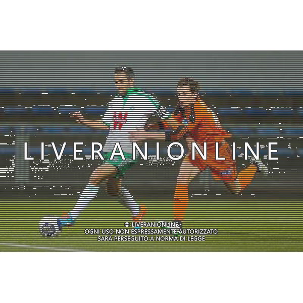 Loic PERRIN / Benjamin JEANNOT - 17.12.2014 - Lorient / Saint Etienne - Coupe de la Ligue Photo : Vincent Michel / Icon Sport /AGENZIA ALDO LIVERANI SAS - ITALY ONLY - EDITORIAL USE ONLY