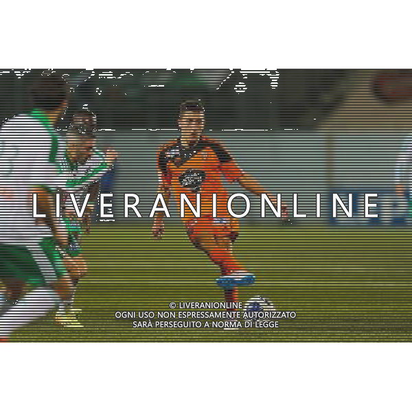 Mathias AUTRET - 17.12.2014 - Lorient / Saint Etienne - Coupe de la Ligue Photo : Vincent Michel / Icon Sport /AGENZIA ALDO LIVERANI SAS - ITALY ONLY - EDITORIAL USE ONLY