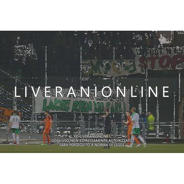 SUPPORTERS SAINT ETIENNE - 17.12.2014 - Lorient / Saint Etienne - Coupe de la Ligue Photo : Vincent Michel / Icon Sport /AGENZIA ALDO LIVERANI SAS - ITALY ONLY - EDITORIAL USE ONLY