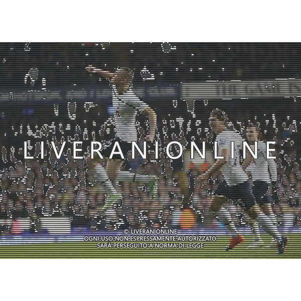 Tottenham Hotspur\'s Nabil Bentaleb celebrates his goal Photo by KieranGalvin/CameraSport Football - Capital One Cup - Quarter-Final - Tottenham Hotspur v Newcastle United - Wednesday 17th December 2014 - White Hart Lane - London © CameraSport - 43 Linden Ave. Countesthorpe. Leicester. England. LE8 5PG - Tel: +44 (0) 116 277 4147 - admin@camerasport.com - www.camerasport.com /AGENZIA ALDO LIVERANI SAS - ITALY ONLY - EDITORIAL USE ONLY