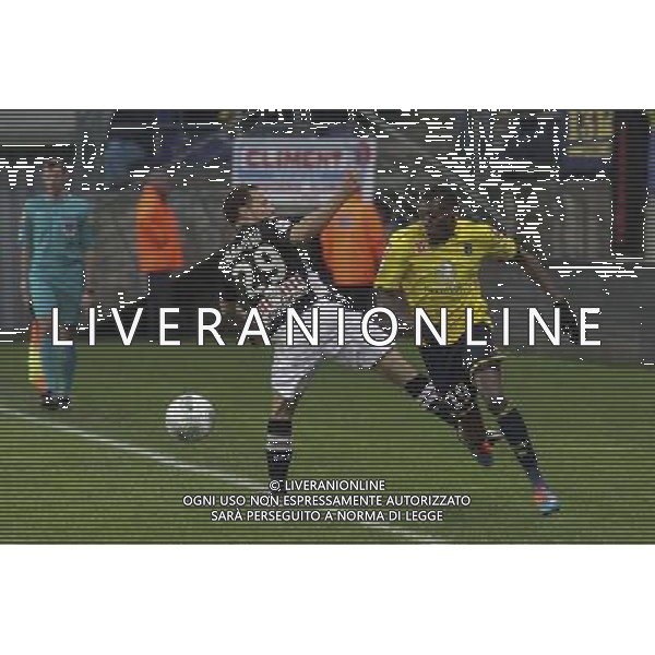 Karl Toko Ekambi / Vincent Manceau - 18.12.2014 - Sochaux / Angers - 18e journee Ligue 2 Photo : Steeve Constanty / Icon Sport *** Local Caption *** /AGENZIA ALDO LIVERANI SAS - ITALY ONLY - EDITORIAL USE ONLY *** Local Caption *** /AGENZIA ALDO LIVERANI SAS - ITALY ONLY - EDITORIAL USE ONLY