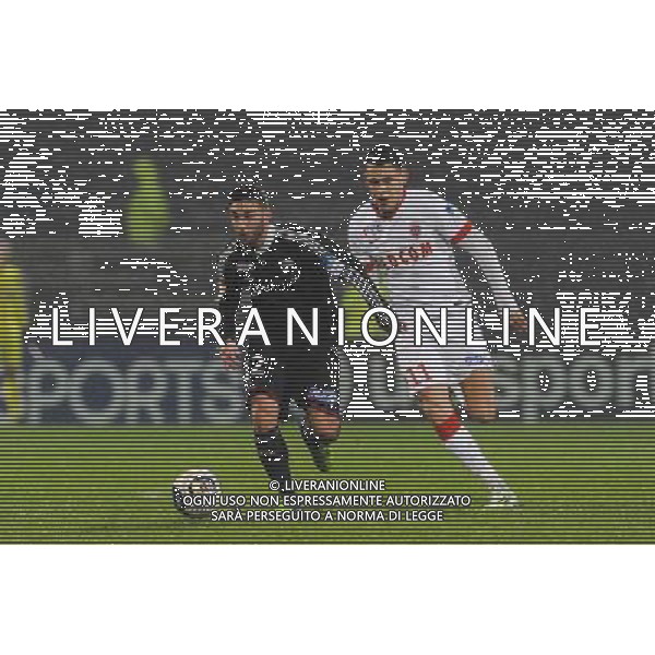 Jordan FERRI / Lucas OCAMPOS - 17.12.2014 - Lyon / Monaco - Coupe de la ligue - Photo : Jean Paul Thomas / Icon Sport /AGENZIA ALDO LIVERANI SAS - ITALY ONLY - EDITORIAL USE ONLY