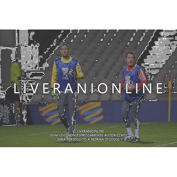 Maarten STEKELENBURG / Andre Amitrano - 17.12.2014 - Lyon / Monaco - Coupe de la ligue - Photo : Jean Paul Thomas / Icon Sport /AGENZIA ALDO LIVERANI SAS - ITALY ONLY - EDITORIAL USE ONLY