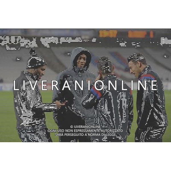Alexandre LACAZETTE / Anthony MARTIAL / Jordan FERRI / Corentin TOLISSO - 17.12.2014 - Lyon / Monaco - Coupe de la ligue - Photo : Jean Paul Thomas / Icon Sport /AGENZIA ALDO LIVERANI SAS - ITALY ONLY - EDITORIAL USE ONLY