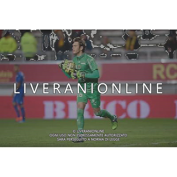 Simon POUPLIN - 19.12.2014 - Lens / Nice - 19e journee Ligue 1 Photo : Aurelien Meunier / Icon Sport /AGENZIA ALDO LIVERANI SAS - ITALY ONLY - EDITORIAL USE ONLY