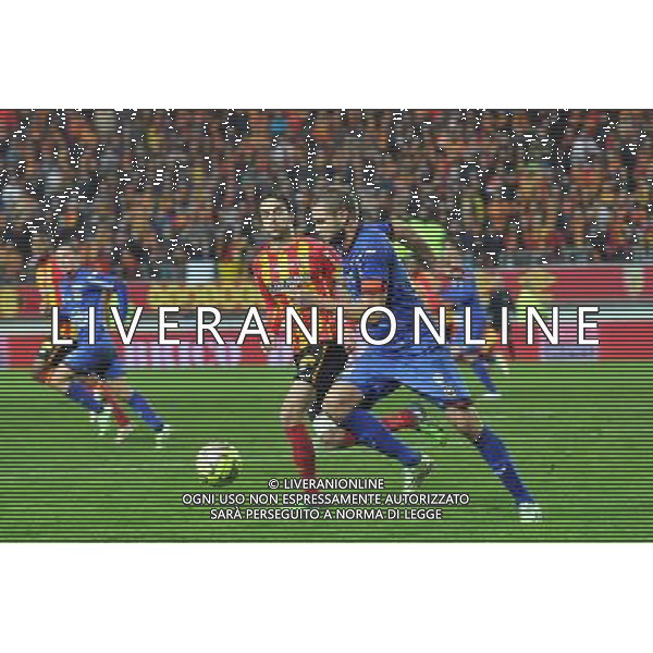 Jerome LE MOIGNE / Mathieu BODMER - 19.12.2014 - Lens / Nice - 19e journee Ligue 1 Photo : Aurelien Meunier / Icon Sport /AGENZIA ALDO LIVERANI SAS - ITALY ONLY - EDITORIAL USE ONLY