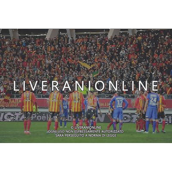 Supporters Lens - 19.12.2014 - Lens / Nice - 19e journee Ligue 1 Photo : Aurelien Meunier / Icon Sport /AGENZIA ALDO LIVERANI SAS - ITALY ONLY - EDITORIAL USE ONLY