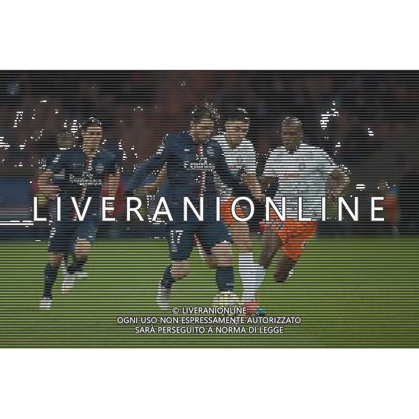MAXWELL - 20.12.2014 - Paris Saint Germain / Montpellier - 17eme journee de Ligue 1 - Photo : Aurelien Meunier / Icon Sport AG ALDO LIVERANI SAS ONLY ITALY