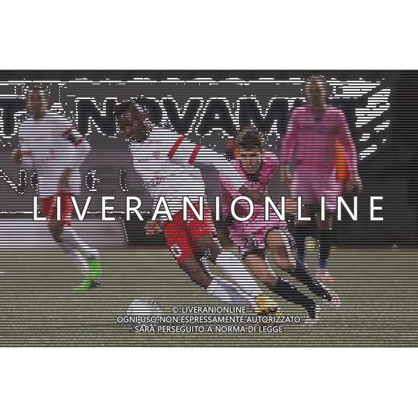 Ibrahim AMADOU / Adrien HUNOU - 19.12.2014 - Nancy / Clermont - 18e journee Ligue 2 Photo : Fred Marvaux / Icon Sport AG ALDO LIVERANI SAS ONLY ITALY