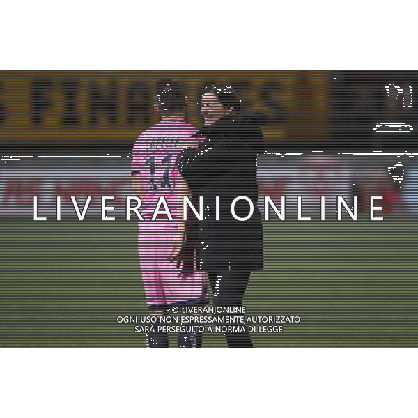 Pierrick CAPELLE / Corinne DIACRE - 19.12.2014 - Nancy / Clermont - 18e journee Ligue 2 Photo : Fred Marvaux / Icon Sport AG ALDO LIVERANI SAS ONLY ITALY
