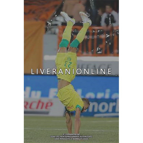Joie Yacine BAMMOU - 20.12.2014 - Lorient / Nantes - 17eme journee de Ligue 1 - Photo : Vincent Michel / Icon Sport AG ALDO LIVERANI SAS ONLY ITALY