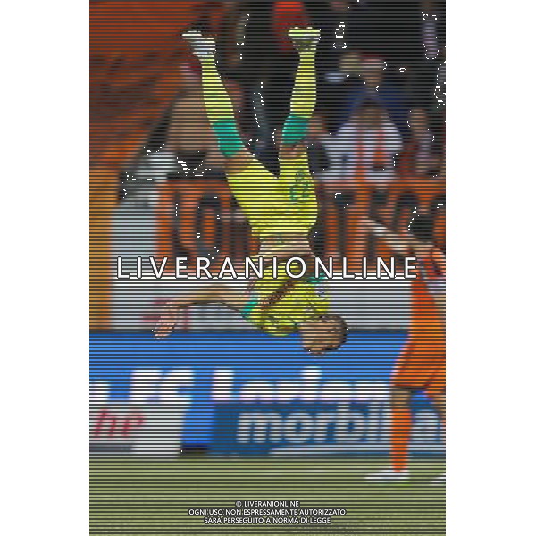 Joie Yacine BAMMOU - 20.12.2014 - Lorient / Nantes - 17eme journee de Ligue 1 - Photo : Vincent Michel / Icon Sport AG ALDO LIVERANI SAS ONLY ITALY