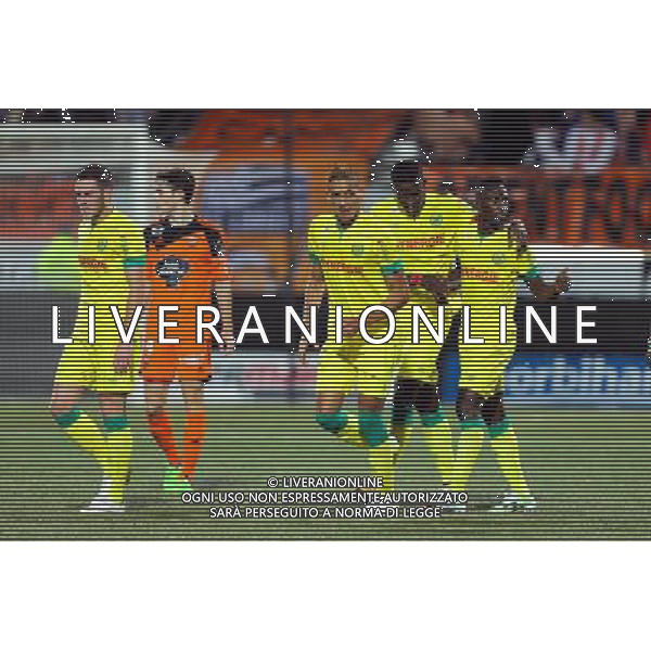 Joie Yacine BAMMOU - 20.12.2014 - Lorient / Nantes - 17eme journee de Ligue 1 - Photo : Vincent Michel / Icon Sport AG ALDO LIVERANI SAS ONLY ITALY