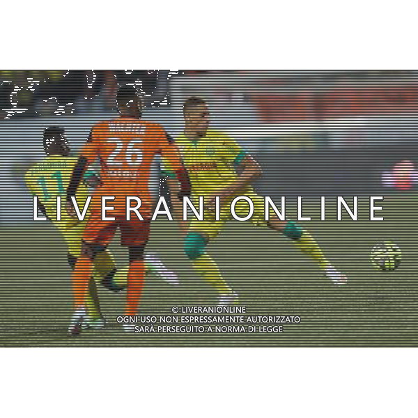 Yacine BAMMOU - 20.12.2014 - Lorient / Nantes - 17eme journee de Ligue 1 - Photo : Vincent Michel / Icon Sport AG ALDO LIVERANI SAS ONLY ITALY