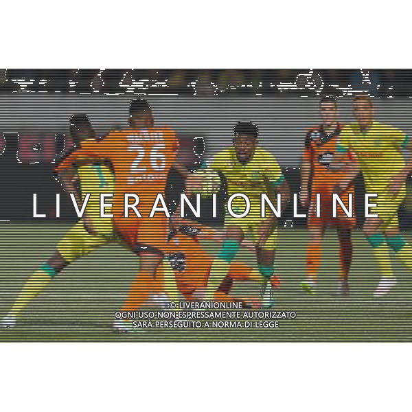 Georges Kevin NKOUDOU - 20.12.2014 - Lorient / Nantes - 17eme journee de Ligue 1 - Photo : Vincent Michel / Icon Sport AG ALDO LIVERANI SAS ONLY ITALY