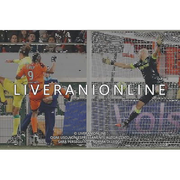 Goal Jordan AYEW - 20.12.2014 - Lorient / Nantes - 17eme journee de Ligue 1 - Photo : Vincent Michel / Icon Sport AG ALDO LIVERANI SAS ONLY ITALY