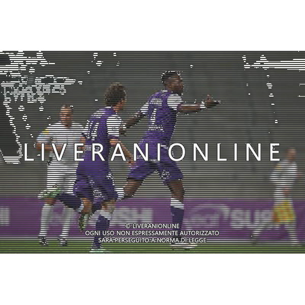 Joie Tongo Doumbia - 20.12.2014 - Toulouse / Guingamp - 17eme journee de Ligue 1 Photo : Manuel Blondeau / Icon Sport AG ALDO LIVERANI SAS ONLY ITALY