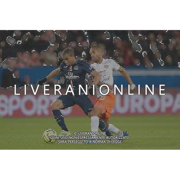 LUCAS / Joris MARVEAUX - 20.12.2014 - Paris Saint Germain / Montpellier - 17eme journee de Ligue 1 - Photo : Aurelien Meunier / Icon Sport /AGENZIA ALDO LIVERANI SAS - ITALY ONLY - EDITORIAL USE ONLY