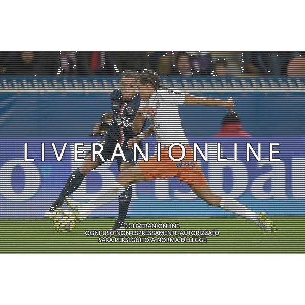 Gregory VAN DER WIEL / Daniel CONGRE - 20.12.2014 - Paris Saint Germain / Montpellier - 17eme journee de Ligue 1 - Photo : Aurelien Meunier / Icon Sport /AGENZIA ALDO LIVERANI SAS - ITALY ONLY - EDITORIAL USE ONLY