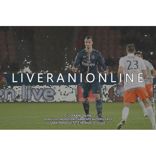 Zlatan IBRAHIMOVIC - 20.12.2014 - Paris Saint Germain / Montpellier - 17eme journee de Ligue 1 - Photo : Aurelien Meunier / Icon Sport /AGENZIA ALDO LIVERANI SAS - ITALY ONLY - EDITORIAL USE ONLY