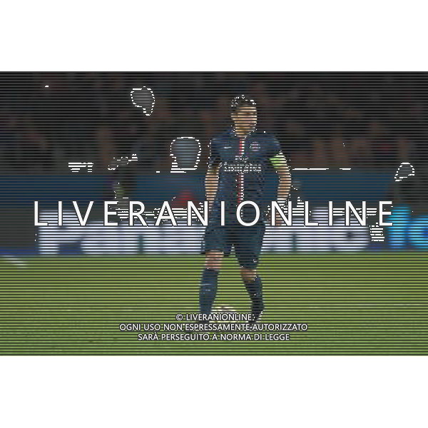 Thiago SILVA - 20.12.2014 - Paris Saint Germain / Montpellier - 17eme journee de Ligue 1 - Photo : Aurelien Meunier / Icon Sport /AGENZIA ALDO LIVERANI SAS - ITALY ONLY - EDITORIAL USE ONLY