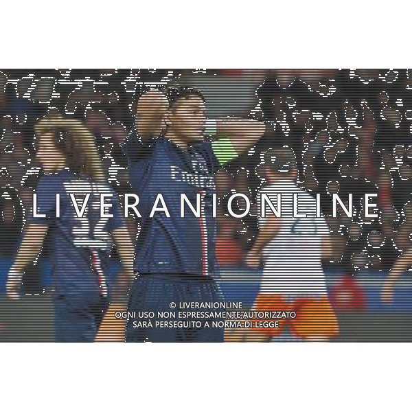 Deception - Thiago SILVA - 20.12.2014 - Paris Saint Germain / Montpellier - 17eme journee de Ligue 1 - Photo : Aurelien Meunier / Icon Sport /AGENZIA ALDO LIVERANI SAS - ITALY ONLY - EDITORIAL USE ONLY