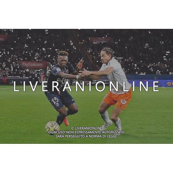 Jean Christophe BAHEBECK / Daniel CONGRE - 20.12.2014 - Paris Saint Germain / Montpellier - 17eme journee de Ligue 1 - Photo : Aurelien Meunier / Icon Sport /AGENZIA ALDO LIVERANI SAS - ITALY ONLY - EDITORIAL USE ONLY