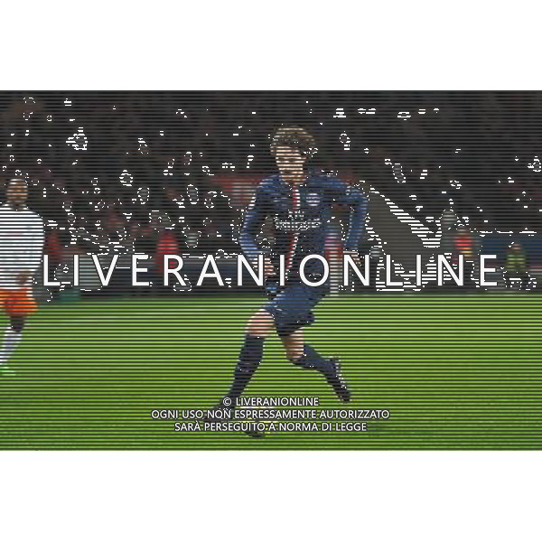 Adrien RABIOT - 20.12.2014 - Paris Saint Germain / Montpellier - 17eme journee de Ligue 1 - Photo : Aurelien Meunier / Icon Sport /AGENZIA ALDO LIVERANI SAS - ITALY ONLY - EDITORIAL USE ONLY
