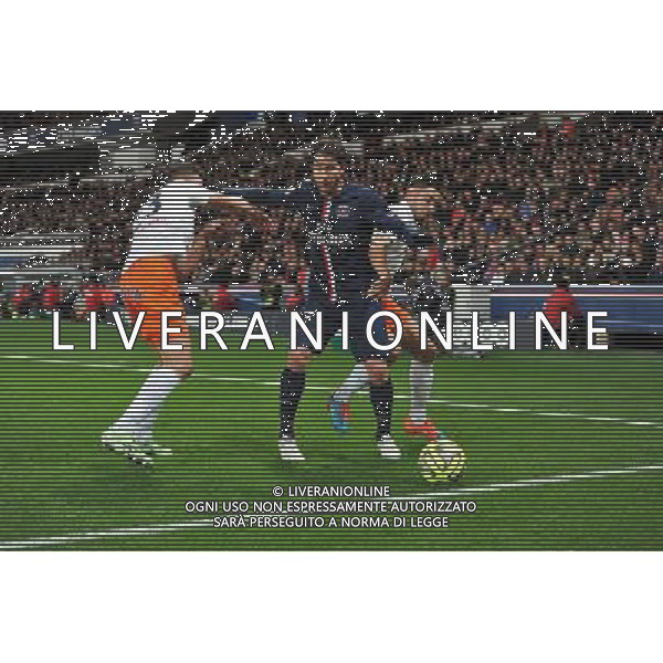 Jamel SAIHI / MAXWELL - 20.12.2014 - Paris Saint Germain / Montpellier - 17eme journee de Ligue 1 - Photo : Aurelien Meunier / Icon Sport /AGENZIA ALDO LIVERANI SAS - ITALY ONLY - EDITORIAL USE ONLY
