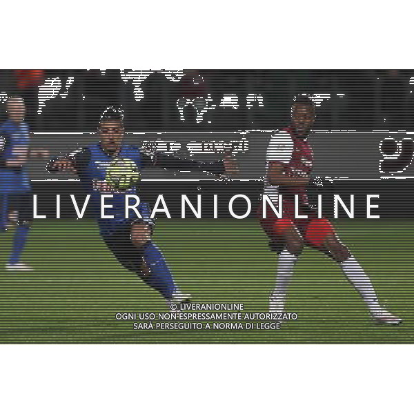 Nabil DIRAR / Cheick DOUKOURE - 20.12.2014 - Metz / Monaco - 17e journee Ligue 2 Photo : Fred Marvaux / Icon Sport /AGENZIA ALDO LIVERANI SAS - ITALY ONLY - EDITORIAL USE ONLY