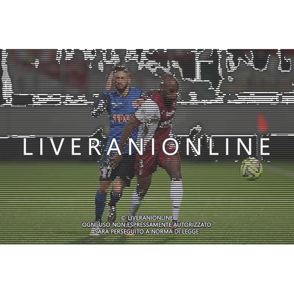 Yannick FERREIRA CARRASCO / Jonathan RIVIEREZ - 20.12.2014 - Metz / Monaco - 17e journee Ligue 2 Photo : Fred Marvaux / Icon Sport /AGENZIA ALDO LIVERANI SAS - ITALY ONLY - EDITORIAL USE ONLY