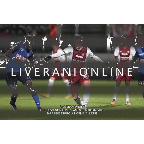 Tiemoue BAKAYOKO / Kevin LEJEUNE - 20.12.2014 - Metz / Monaco - 17e journee Ligue 2 Photo : Fred Marvaux / Icon Sport /AGENZIA ALDO LIVERANI SAS - ITALY ONLY - EDITORIAL USE ONLY