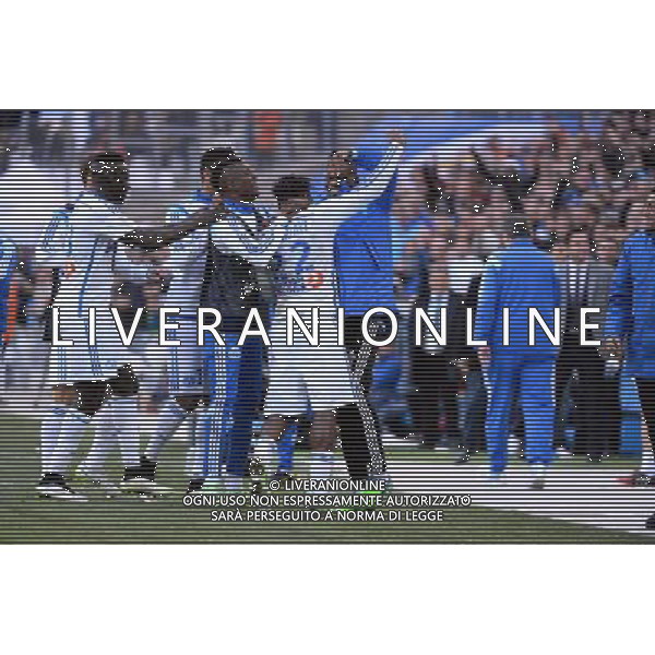 Joie Michy BATSHUAYI - 21.12.2014 - Marseille / Lille - 19eme journee de Ligue 1 - Photo : Gaston Petrelli / Icon Sport AG ALDO LIVERANI SAS ONLY ITALY