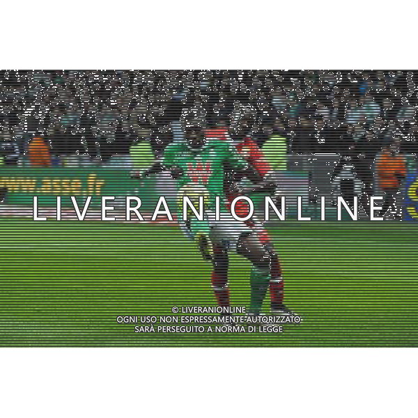 Joie Max Alain GRADEL / Florentin POGBA - 21.12.2014 - Saint Etienne / Evian Thonon - 19eme journee de Ligue 1 Photo : Jean Paul Thomas / Icon Sport AG ALDO LIVERANI SAS ONLY ITALY