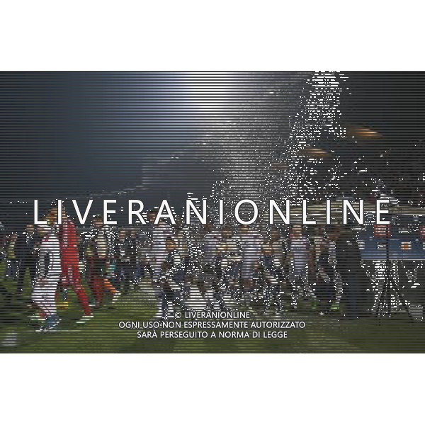 Illustration Entree des Joueurs - 21.12.2014 - Bordeaux / Lyon - 19eme journee de Ligue 1 - Photo : Manuel Blondeau / Icon Sport AG ALDO LIVERANI SAS ONLY ITALY