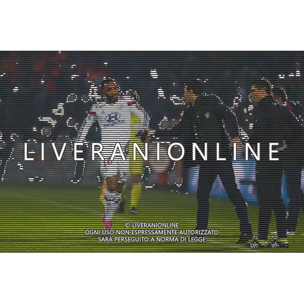 Joie Lyon - Alexandre LACAZETTE / Hubert FOURNIER - 21.12.2014 - Bordeaux / Lyon - 19eme journee de Ligue 1 - Photo : Manuel Blondeau / Icon Sport AG ALDO LIVERANI SAS ONLY ITALY