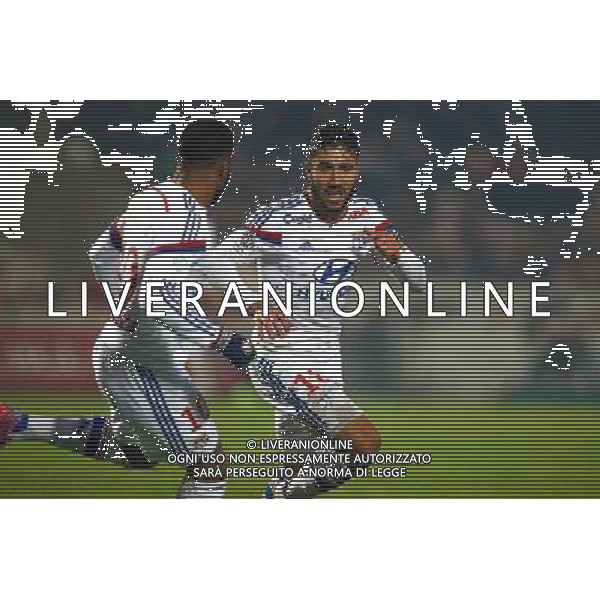 Joie Nabil FEKIR - 21.12.2014 - Bordeaux / Lyon - 19eme journee de Ligue 1 - Photo : Manuel Blondeau / Icon Sport /Agenzia Aldo Liverani sas - ITALY ONLY - EDITORIAL USE ONLY