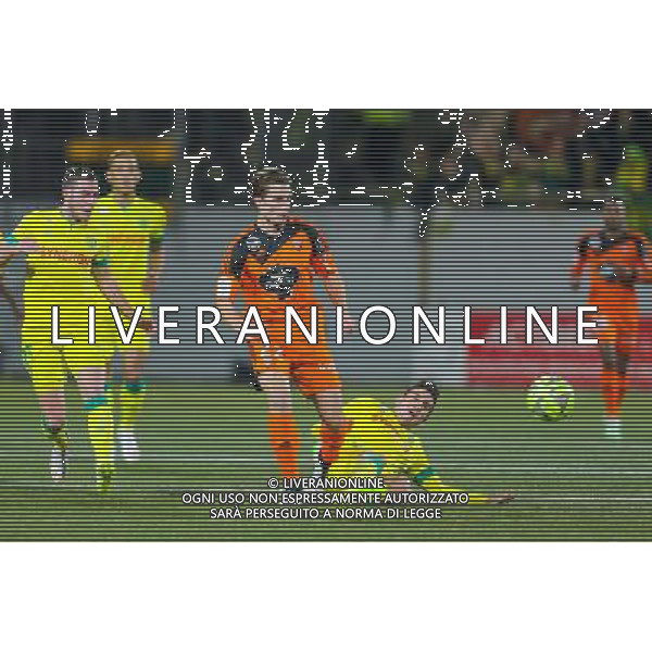 Benjamin JEANNOT / Jordan VERETOUT / Alejandro BEDOYA - 20.12.2014 - Lorient / Nantes - 19eme journee de Ligue 1 - Photo : Vincent Michel / Icon Sport /Agenzia Aldo Liverani sas - ITALY ONLY - EDITORIAL USE ONLY