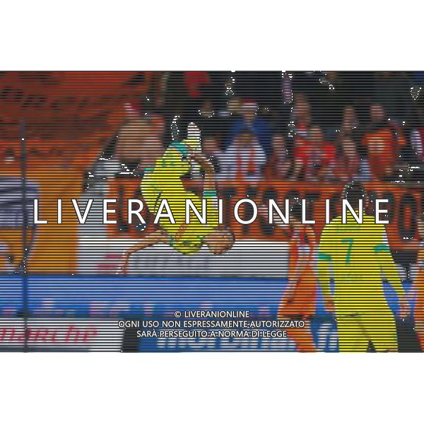 Joie / salto Yacine BAMMOU - 20.12.2014 - Lorient / Nantes - 19eme journee de Ligue 1 - Photo : Vincent Michel / Icon Sport /Agenzia Aldo Liverani sas - ITALY ONLY - EDITORIAL USE ONLY