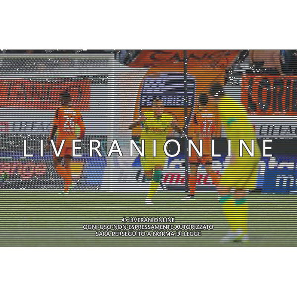 Joie Yacine BAMMOU - 20.12.2014 - Lorient / Nantes - 19eme journee de Ligue 1 - Photo : Vincent Michel / Icon Sport /Agenzia Aldo Liverani sas - ITALY ONLY - EDITORIAL USE ONLY